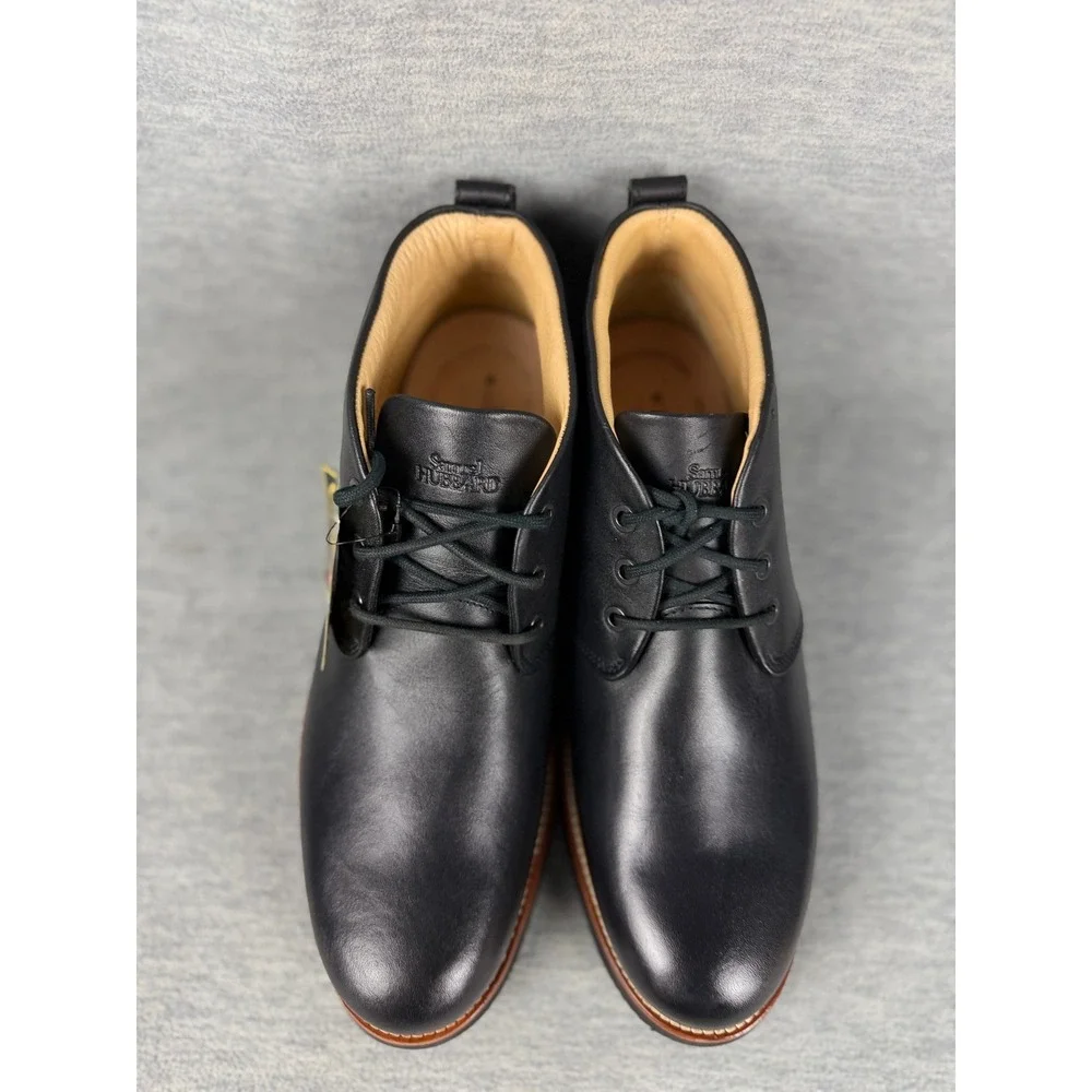 Samuel Hubbard Rainy Day Re-Boot GTX Chukka Mens 9.5 M Black Leather Boots